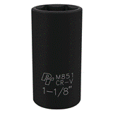 1/2" Dr. 1-1/8" 6pt Deep Impact Socket