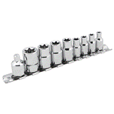 9 pc. External Star Socket Set