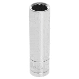 3/8" Dr. 11mm 12pt Deep Socket