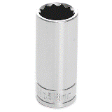 3/8" Dr. 18mm 12pt Deep Socket