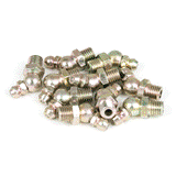 10 pk. 8mm x 1 Short 45 Grease Fitting