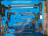 9PC T-Handle Torq Screw Driver