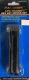 6-PC. Folding Metric Hex Key