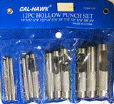 12 PC Belt Punch Set