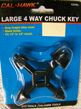 Large 4 Way Chuck Key