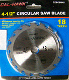 4-1/2" Circular Saw Blade 18T