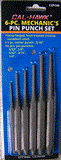 6 PC Mechanics Punch Set