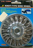 4" Knot Wire Wheel 5/8-11